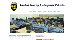 Desktop Screenshot of lumbussecurity.com